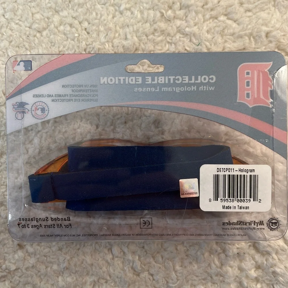 My First Shades MLB Detroit Tigers Collectible Hologram Lenses Sunglasses
